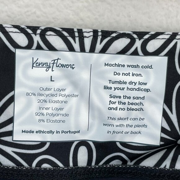 NEW $78 Kenny Flowers Womens Large Ladies Country Club Skort Golf Performance - Picture 10 of 11